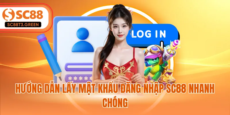 Hướng dẫn lấy mật khẩu đăng nhập SC88 nhanh chóng